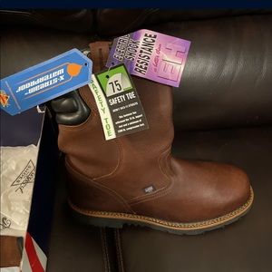 100% Full Leather work boot